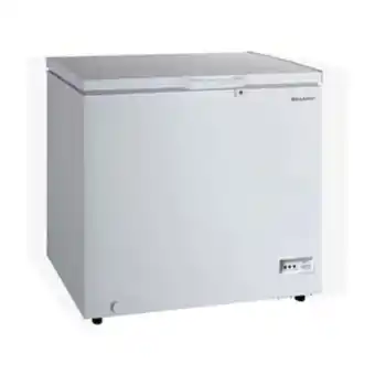 Lulu Hypermarket Sharp chest freezer scfk250x 250ltr offer