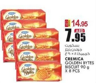 KM Trading Cremica Golden Bytes Biscuit 90gx8pcs offer