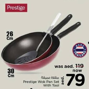 Nesto Prestige wok pan set with tool offer