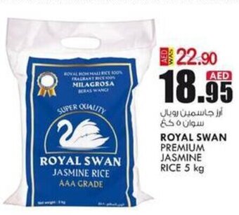 KM Trading Royal Swan Premium Jasmine Rice 5kg offer