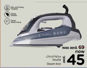 Nesto Wurfal steam iron offer