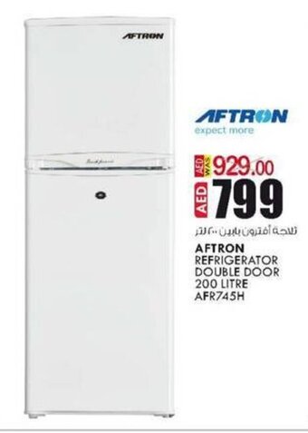 KM Trading Aftron Refrigerator Double Door 200 Litre AFR745H offer