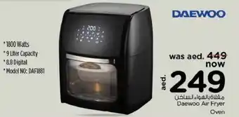 Nesto Daewoo air fryer oven offer