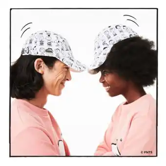 Lacoste Unisex lacoste x peanuts print organic cotton cap offer