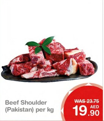 Choithrams Beef Shoulder Pakistan Per Kg offer