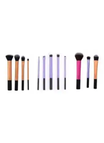 Noon 12-piece makeup brush set multicolour offer