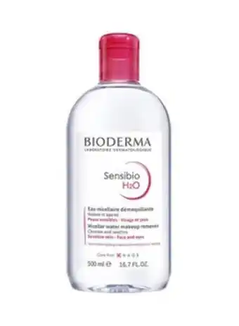 Noon Sensibio h2o micellar water cleansing and make-up remover clear offer