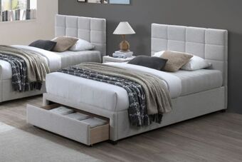 Alyssa single bed (with storage) (120 x 200 cm)