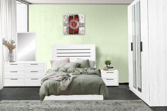 United Furniture Hesse single bed (120 x 200 cm) offer
