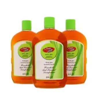 Lulu Hypermarket Home mate antiseptic disinfectant 3 x 500ml offer