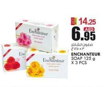 KM Trading Enchanteur soap 125g x 3pcs offer