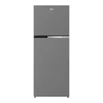 Lulu Hypermarket Beko double door refrigerator rdnt401xs 375ltr offer