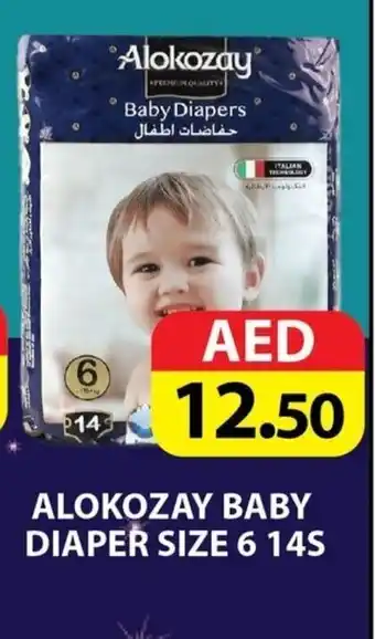 Madhoor Supermarket Alokozay Baby Diaper Size 6 14S offer