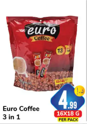 Day To Day Euro Coffee 3 in 1 offer