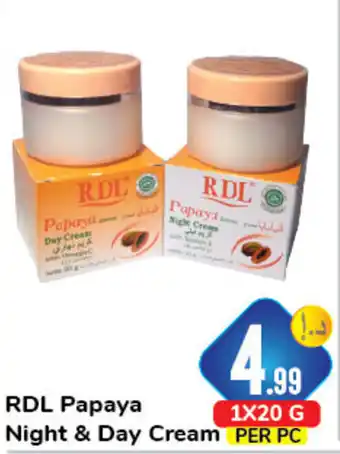 Day To Day RDL Papaya Night & Day Cream offer