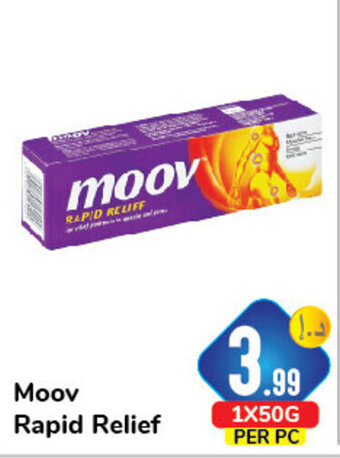 Day To Day Moov Rapid Relief offer