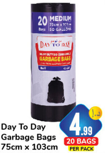 Day To Day Day To Day Garbage Bags 75cmx103cm offer