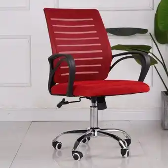 Danube Home Marvel mid back office chair - red offer