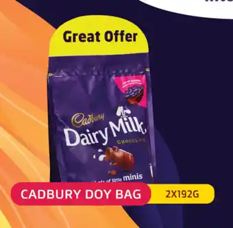 Union Coop Cadbury Doy Bag 2x192g offer