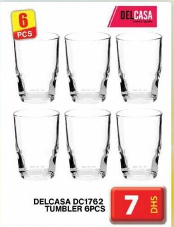 Grand Hyper Market Delcasa DC1762 tumbler 6PCS offer