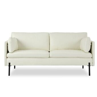Homes R Us Irish 2-seater sofa, white offer