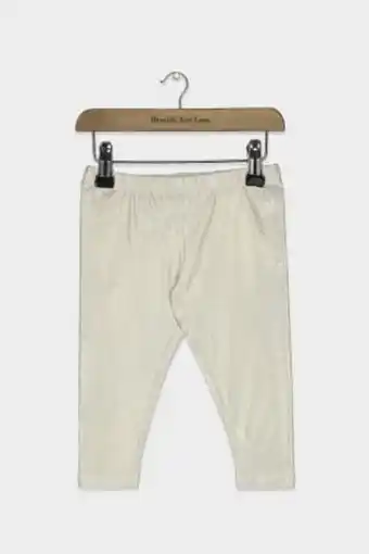 Brands For Less Toddler girl's 2-pcs graphic top & pull-on pant set, cream combo offer