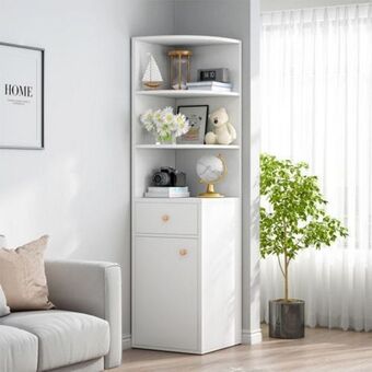 Danube Home Adelin display cabinet - white offer