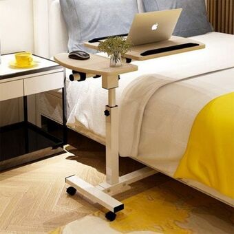Danube Home Maximo laptop table - natural oak / white offer
