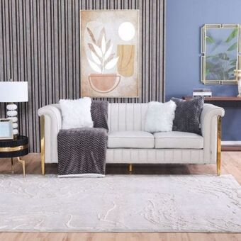 Danube Home Danova 3 seater fabric sofa offer