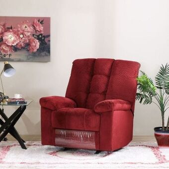 Danube Home V2 simone 1-seater fabric recliner sofa offer
