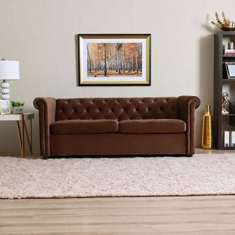 Danube Home Chester 3-seater fabric sofa offer