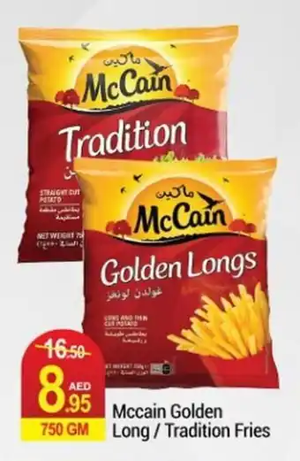 Mccain Golden Long/Tradition Fries