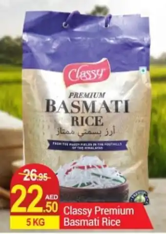 New W Mart Classy Premium Basmati Rice offer