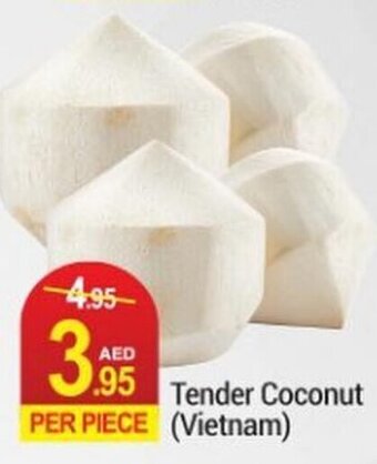New W Mart Tender Coconut (Vietnam) offer