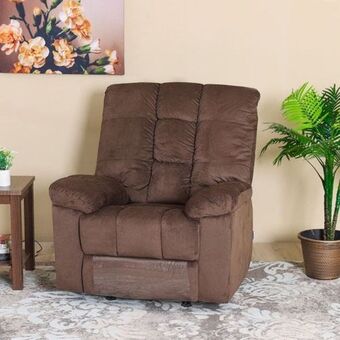 Danube Home V2 simone 1-seater fabric recliner sofa offer