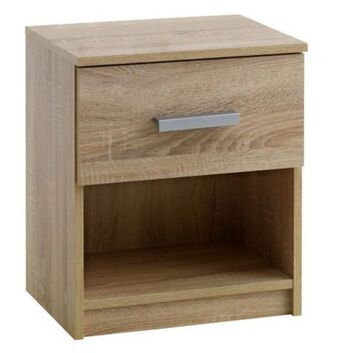 JYSK Bedside table tapdrup 1 drawer oak offer