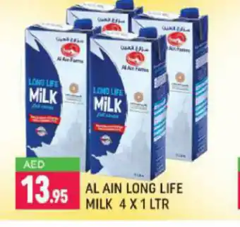 Shaklan Al ain long life milk 4x1 ltr offer