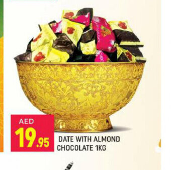 Shaklan Date with almond chocolate 1kg offer