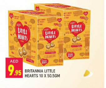 Shaklan Britannia little hearts 10 x 50.5 gm offer