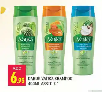 Shaklan Dabur vatika shampoo 400ml asstd x 1 offer