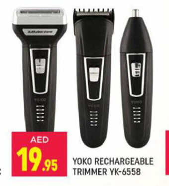 Shaklan Yoko rechargeable trimmer YK-6558 offer
