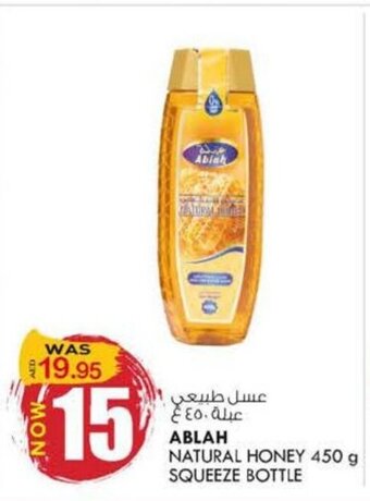 KM Trading Ablah natural honey 450G squeeze bottle offer