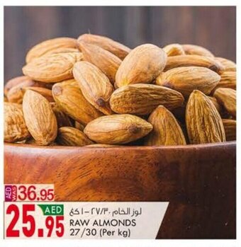 KM Trading Raw almonds 27/30 (per KG) offer