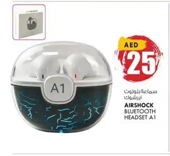 KM Trading Airshock Bluetooth Headset A1 offer