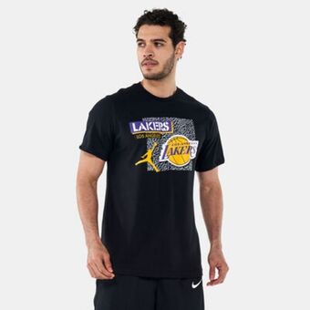Sun & Sand Sports Men's los angeles lakers dri-fit nba logo t-shirt offer