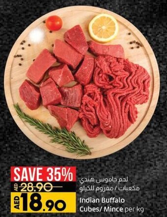 Lulu Hypermarket Indian Buffalo Cubes/Mince offer