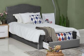United Furniture Allen single bed (120 x 200 cm) offer