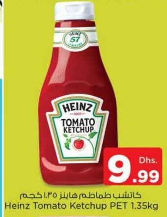 Nesto Heinz tomato ketchup pet 1.35KG offer