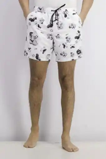 Brands For Less Men's orchid series medium board short, white offer