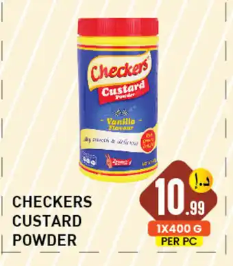 Day To Day Checkers custard powder 1x400g per pc offer
